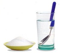 Mezcla de agua y az&uacute;car